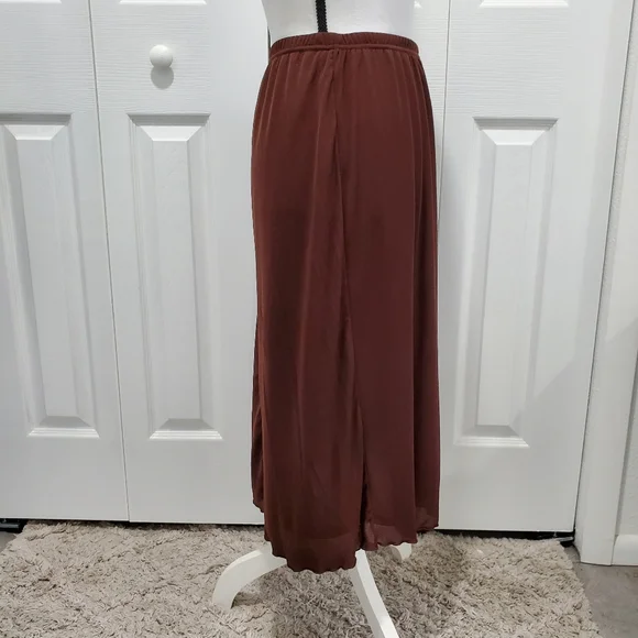 Kathie Lee Collection Brown Skirt, Size Medium 8-10 - Picture 2 of 5